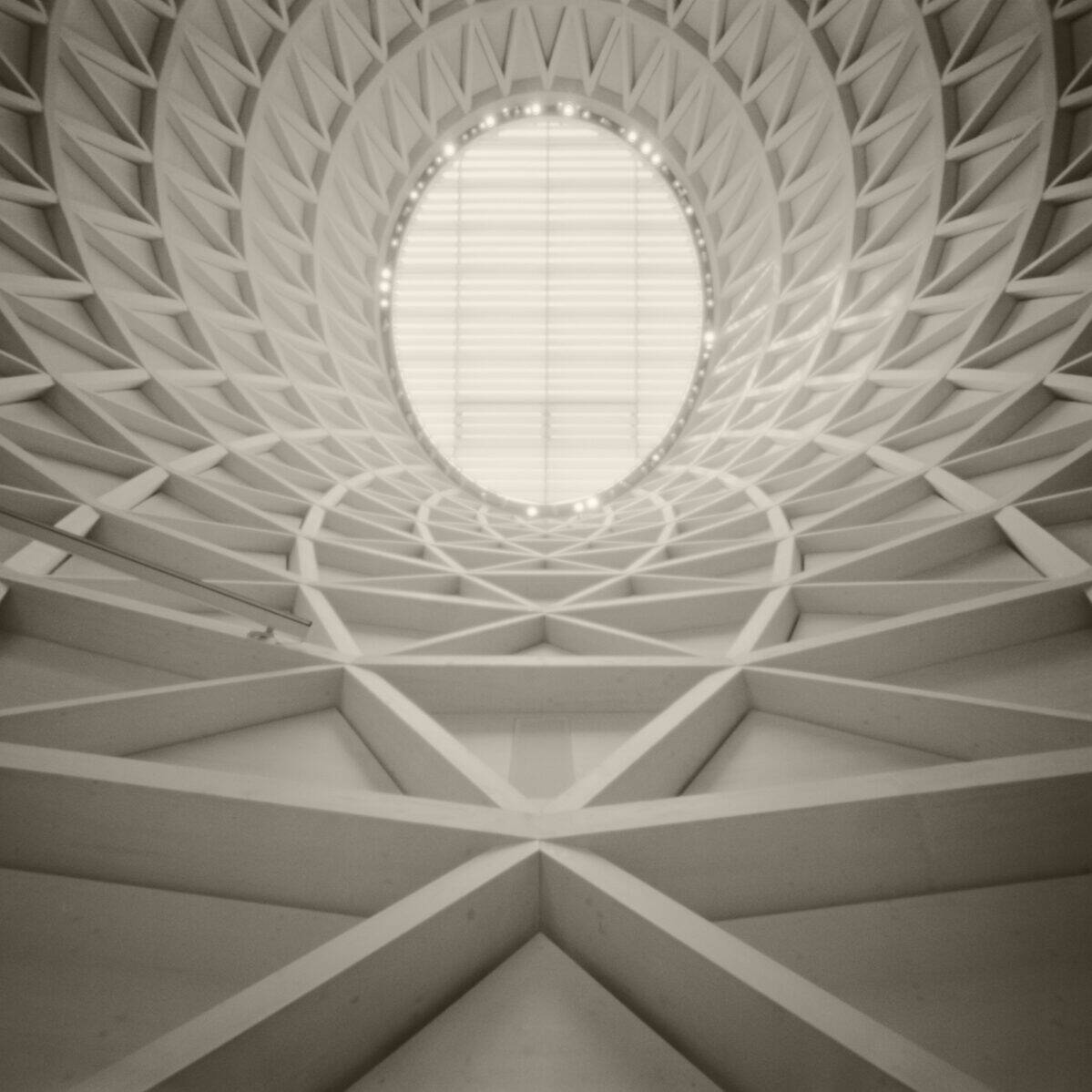 Andreas Pirlick-„St. Josef der Arbeiter“, Holzkirchen, Germany, pinhole white and black photography