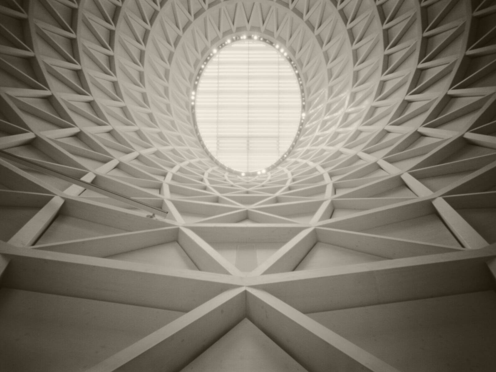 Andreas Pirlick-„St. Josef der Arbeiter“, Holzkirchen, Germany, pinhole white and black photography