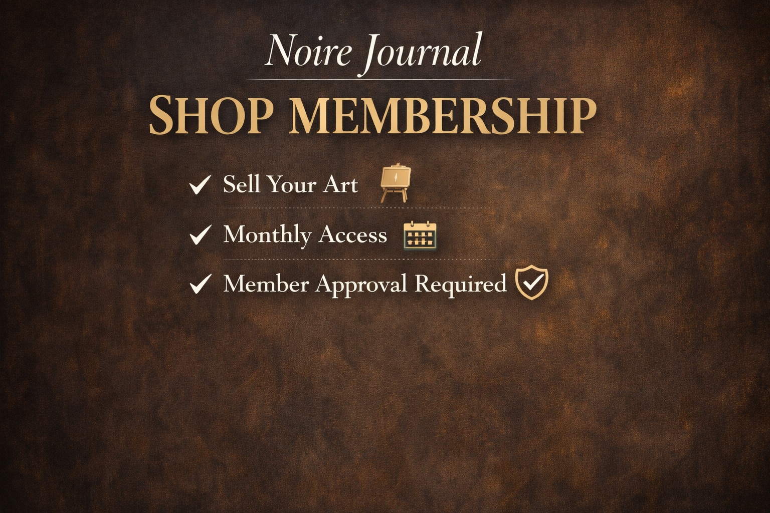 Shop Membership - Image 1